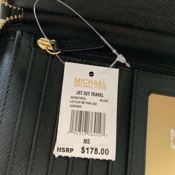 NWT Michael Kors Charlotte Lg Tote & Wallet Set - Picture 6 of 6